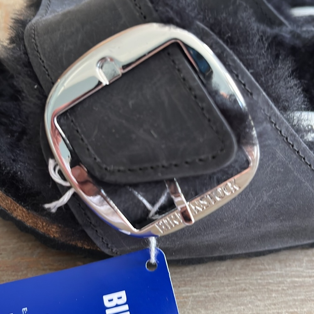 Birkenstock Madrid shearling sandals Lady 5 - Picture 4 of 7